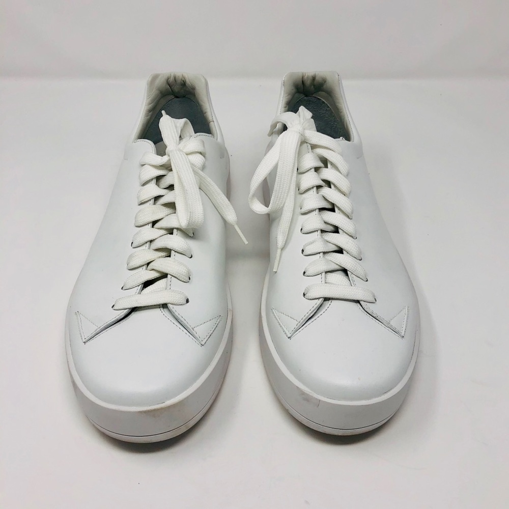 Prada White Calf Leather Men’s Sneakers Size 43